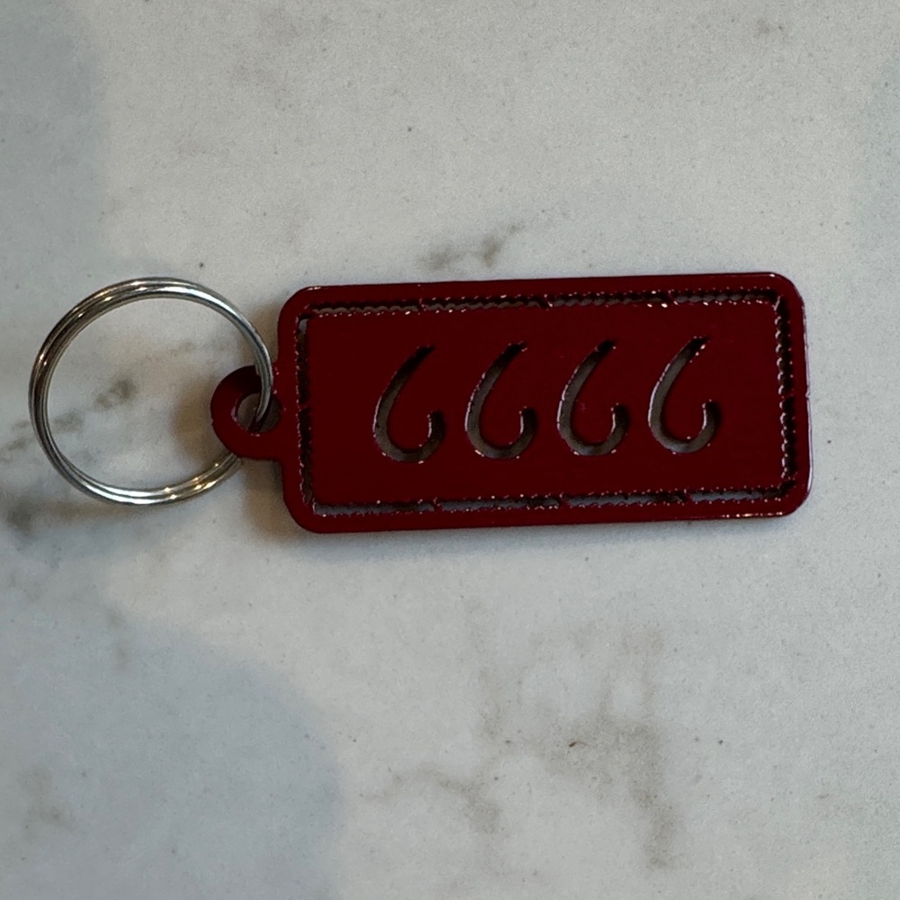 6666 Ranch Red Keychain. Made Famous On Yellowstone TV. New. $14 On 6666 Site